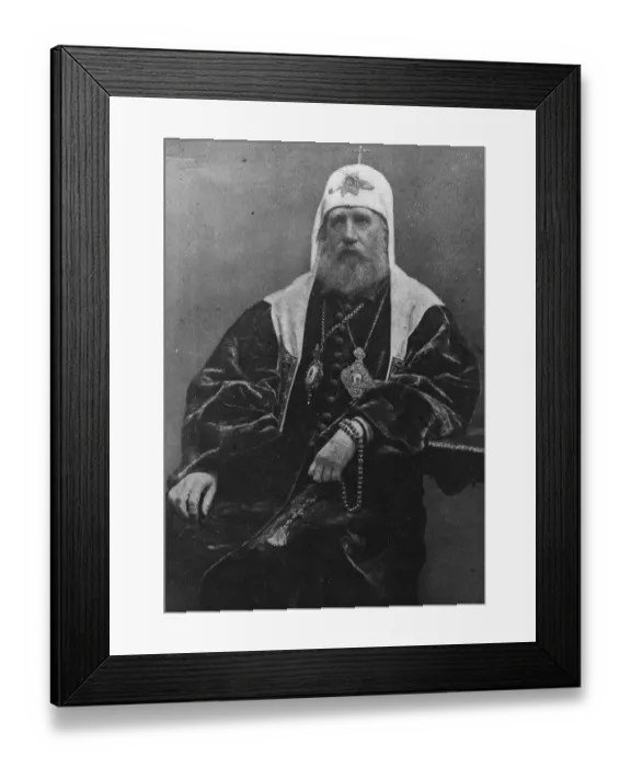 Framed Print : Aged Patriarch of all Russia to be tried for his life At Moscow next Wednesday