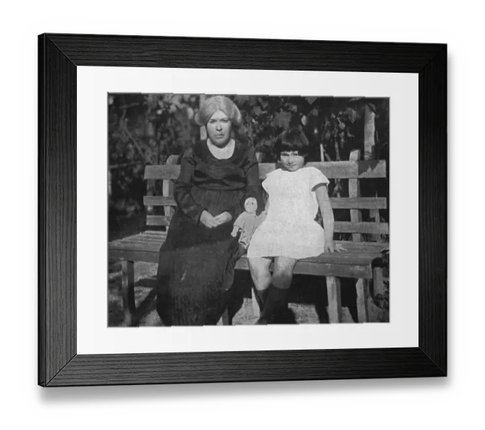 Framed Print : Nobel prize for family. Signora Grazia Deldda, the italian novelist, who has Framed Print : Nobel prize for family. Signora Grazia Deldda, the italian novelist, who has