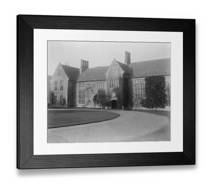 Framed Print : The Splendour of Littlecott Mr Gerard Bevan, Chairman of the City Equitable Fire
