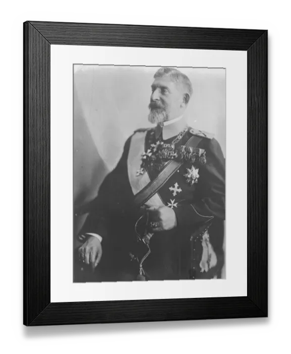 Framed Print : The king of Greece 7 April 1925 Framed Print : The king of Greece 7 April 1925