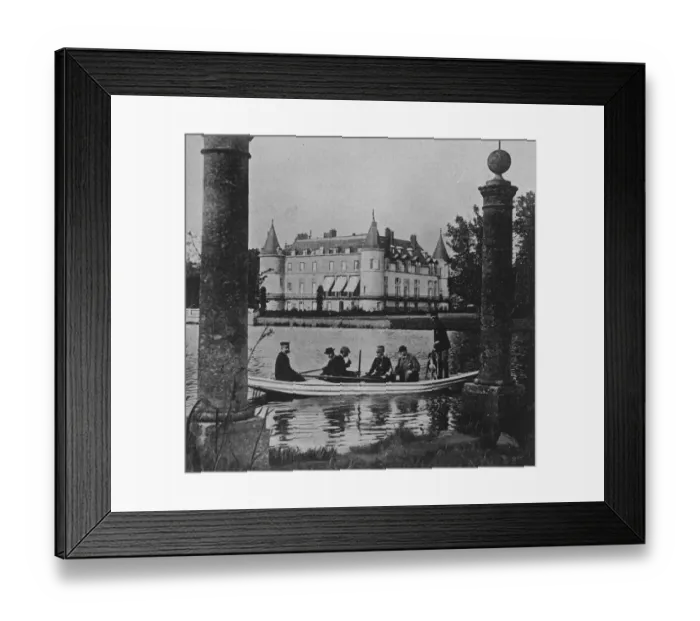Framed Print : The Chateau de Rambouillet, President Deschanels summer residence. 1 January 1920 Framed Print : The Chateau de Rambouillet, President Deschanels summer residence. 1 January 1920