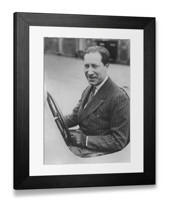Framed Print : M Divo, who won the free formula speed test at the meeting organised by