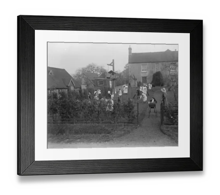 Framed Print : At the sign of the cradle. 19 November 1919
