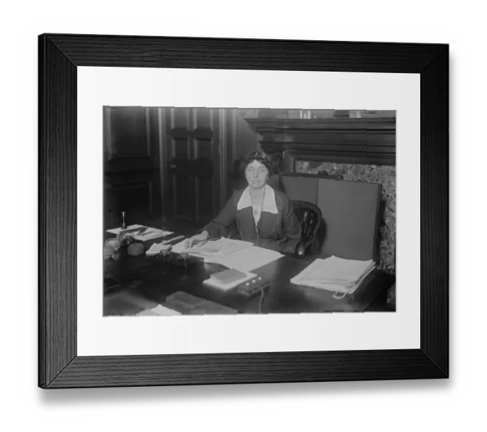 Framed Print : The Duchess of Atholl takes up her post at the Board of Education. The Duchess of Atholl