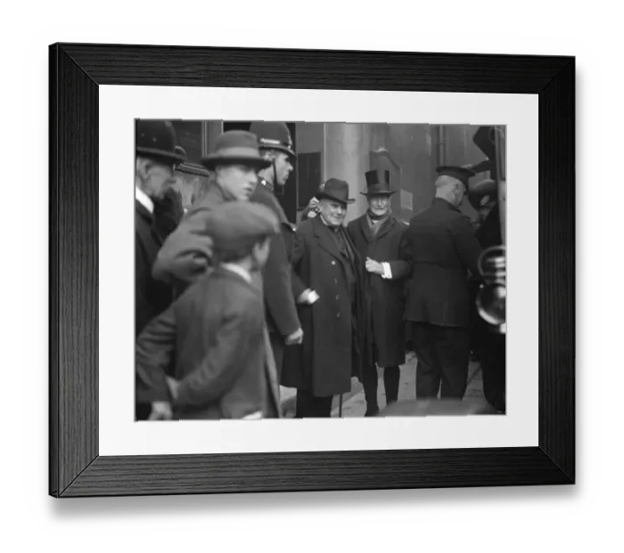 Framed Print : Bishop of London institures Alderman Prebendary Perry to City Church. The Bishop Framed Print : Bishop of London institures Alderman Prebendary Perry to City Church. The Bishop