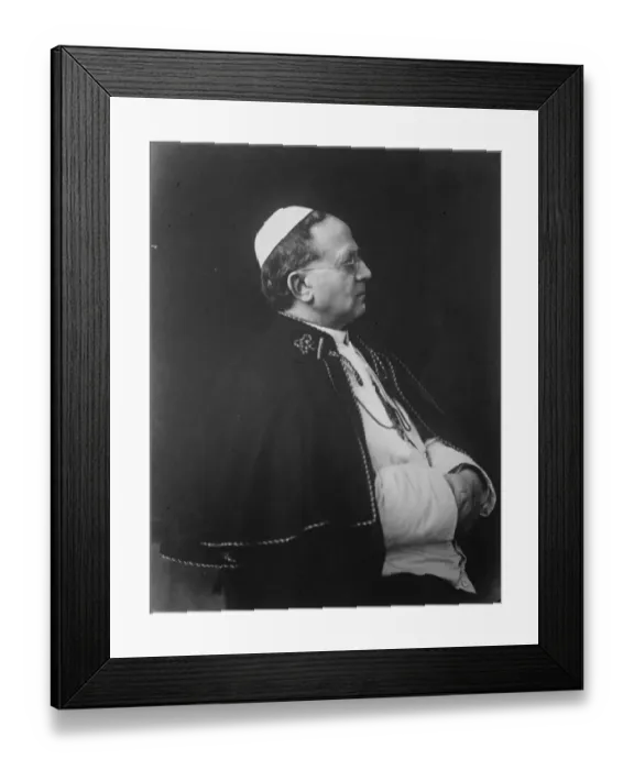 Framed Print : His Holiness Pope Pius XI. 1 August 1928