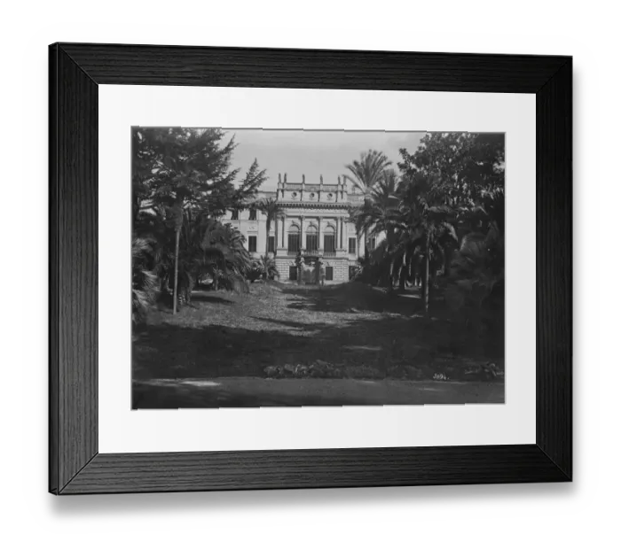 Framed Print : Genoa, Colle D Albaro, Villa Raggio in Italy 1922 Framed Print : Genoa, Colle D Albaro, Villa Raggio in Italy 1922