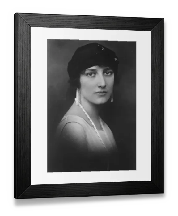 Framed Print : Sister of Crown Princess of Belgium who is expected at Balmoral this week. Princess