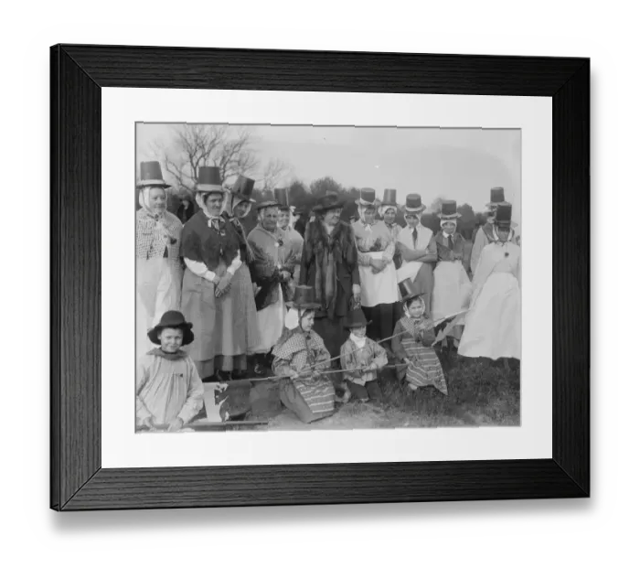 Framed Print : Mrs Lloyd George at Chailey. 13 March 1921 Framed Print : Mrs Lloyd George at Chailey. 13 March 1921