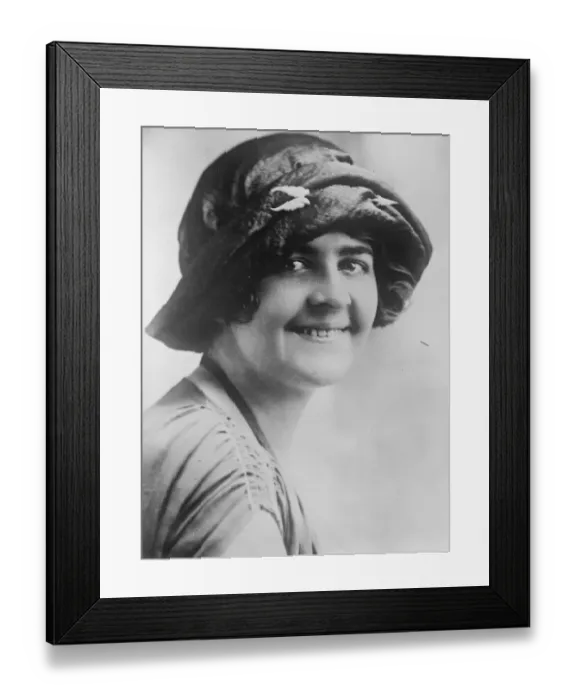 Framed Print : Miss Tree 1925 Framed Print : Miss Tree 1925