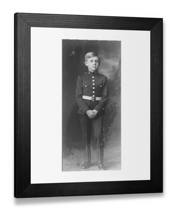 Framed Print : Spains Youngest Recruit is Royal Gonzalo, King Alfonsos youngest child Framed Print : Spains Youngest Recruit is Royal Gonzalo, King Alfonsos youngest child