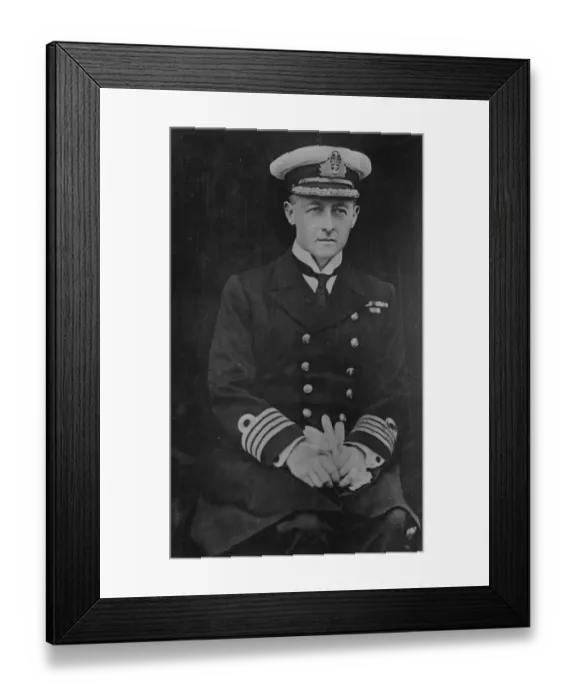 Framed Print : Captain J K im Thurn, GMG, CBE, ADC. 7 October 1929