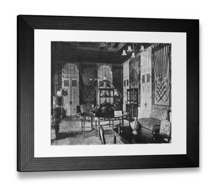 Framed Print : Burglars in throne room. Siam Royal Jewels stolen. Bangkok. One of the smaller Framed Print : Burglars in throne room. Siam Royal Jewels stolen. Bangkok. One of the smaller