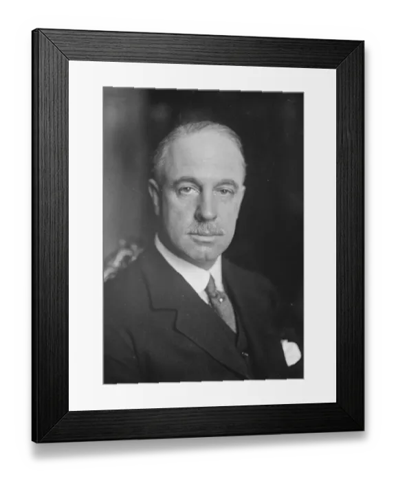 Framed Print : Sir Eric Drummond. Portrait. 1928