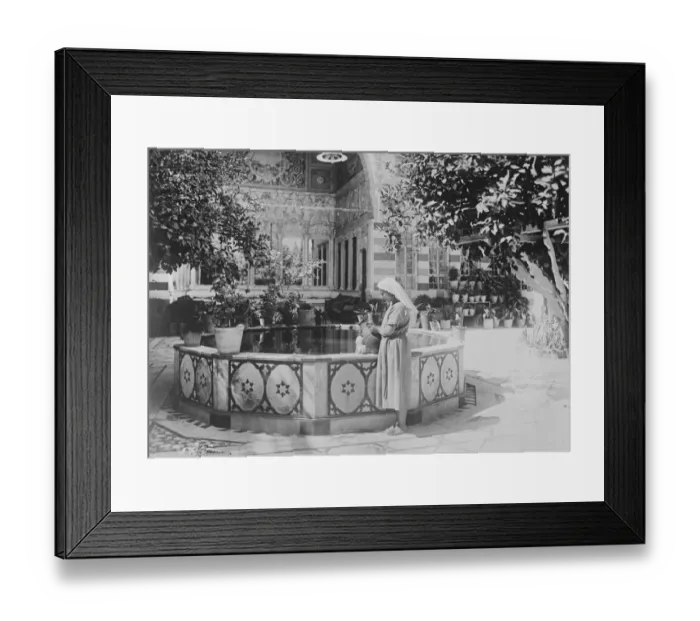 Framed Print : In Syrias loveliest City before the bombardment. As the result of a French bombardment Framed Print : In Syrias loveliest City before the bombardment. As the result of a French bombardment