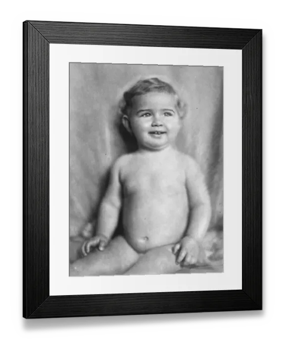 Framed Print : What Bolshevism does for babies. Alexis Trotsky, grandson of the Soviet leader