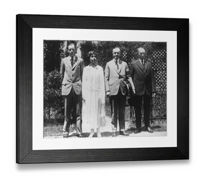 Framed Print : Three Generations of the Coolidge family at the White House. They are, from left Framed Print : Three Generations of the Coolidge family at the White House. They are, from left