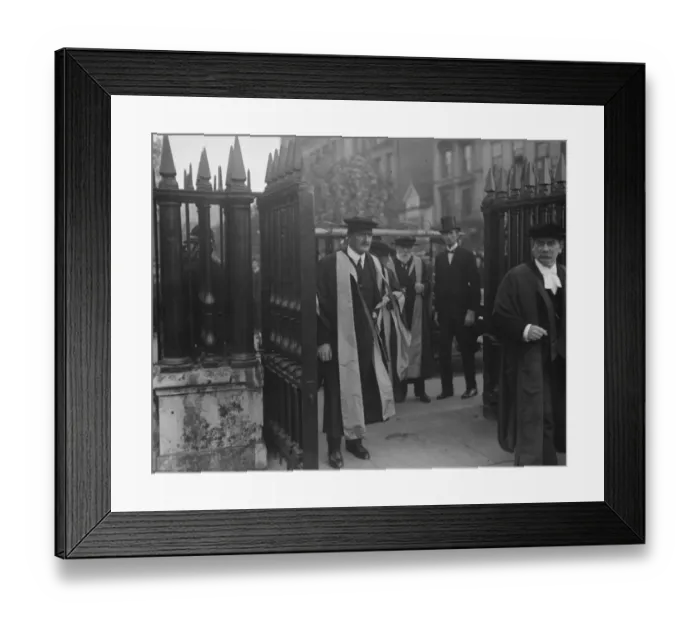 Framed Print : Honorary degrees conferred at Cambridge Lord Allenby 29 October 1920