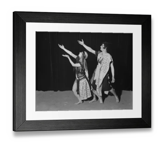 Framed Print : Le Miroir Juif at the London Pavilion. 3 March 1926 Framed Print : Le Miroir Juif at the London Pavilion. 3 March 1926