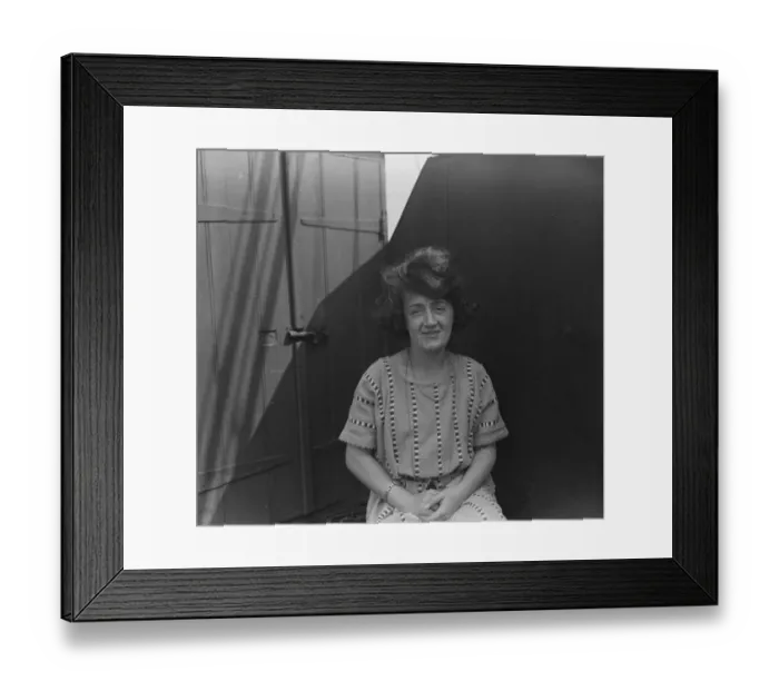 Framed Print : Mrs MacDonald C N Staff July 1922 Framed Print : Mrs MacDonald C N Staff July 1922