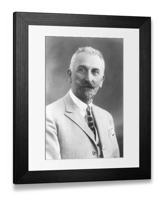 Framed Print : Romanian Ministry M Vaitorianu, Minister of Communication 1924 Framed Print : Romanian Ministry M Vaitorianu, Minister of Communication 1924