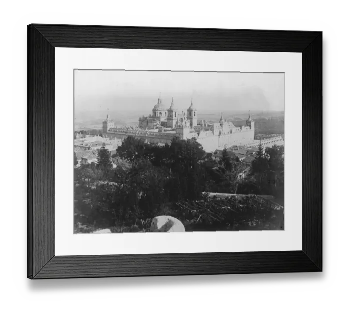 Framed Print : Where the Prince of Wales will be the guest of the King and Queen of Spain. The Escorial Framed Print : Where the Prince of Wales will be the guest of the King and Queen of Spain. The Escorial
