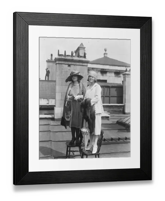 Framed Print : The Duncan Sisters 10 October 1922 Rosetta and Vivian Duncan Framed Print : The Duncan Sisters 10 October 1922 Rosetta and Vivian Duncan