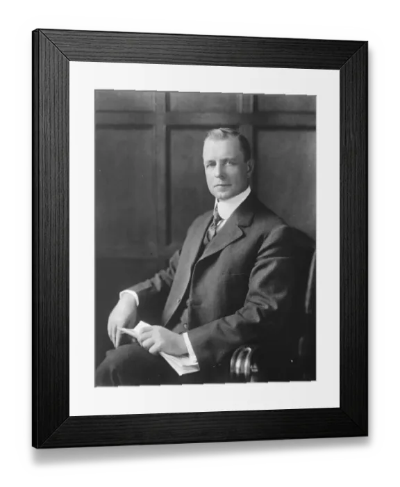 Framed Print : George H Jones. Chief of Standard Oil Co. 1925