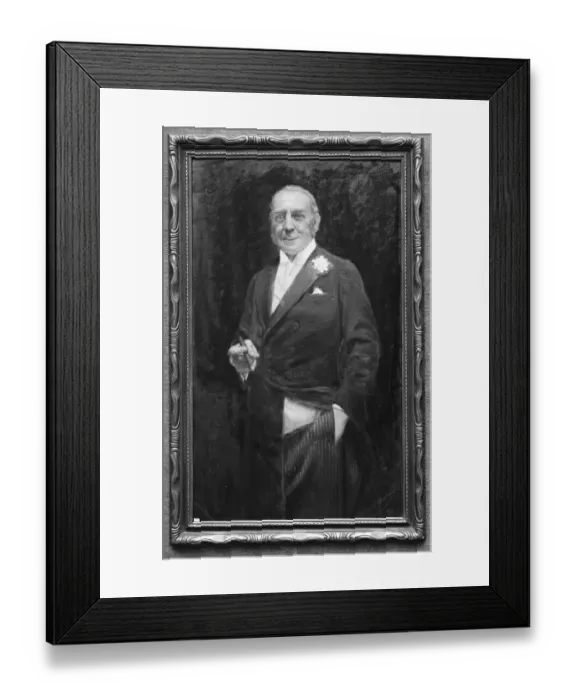Framed Print : A fine study of Lord Lonsdale by Mr Howard Robinson. 12 February 1927 Framed Print : A fine study of Lord Lonsdale by Mr Howard Robinson. 12 February 1927