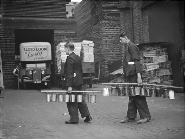 The tea boys at Lloyd Loom. 1938