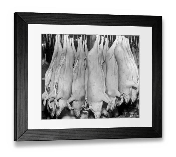 Framed Print : Christmas meat at Smithfield Framed Print : Christmas meat at Smithfield