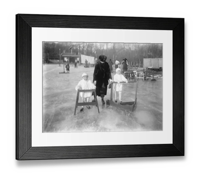 Framed Print : Latest Photographs From Ice Bound Holland Types of the ingenious go kart which Framed Print : Latest Photographs From Ice Bound Holland Types of the ingenious go kart which