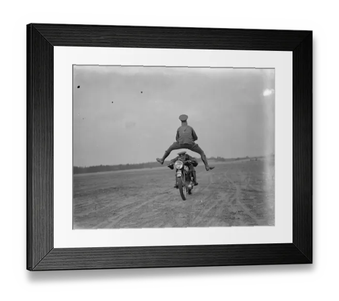 Framed Print : The London Divisional Signals (City of London Signals), Territorials, rehearse Framed Print : The London Divisional Signals (City of London Signals), Territorials, rehearse