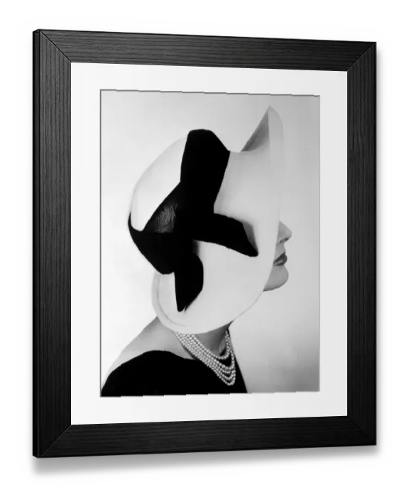 Framed Print : Named Vanity Fayre, this attractive summer hat is in white paribuntal straw Framed Print : Named Vanity Fayre, this attractive summer hat is in white paribuntal straw