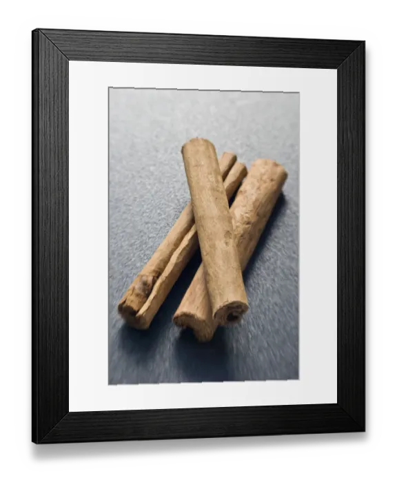 Framed Print : Sticks of cinnamon credit: Marie-Louise Avery / thePictureKitchen / TopFoto Framed Print : Sticks of cinnamon credit: Marie-Louise Avery / thePictureKitchen / TopFoto