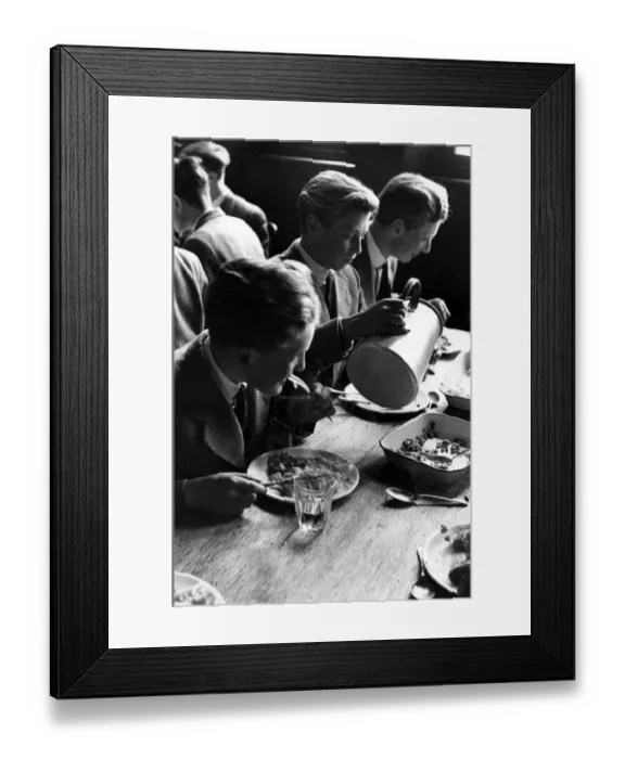 Framed Print : Charterhouse Public School Lunch Framed Print : Charterhouse Public School Lunch