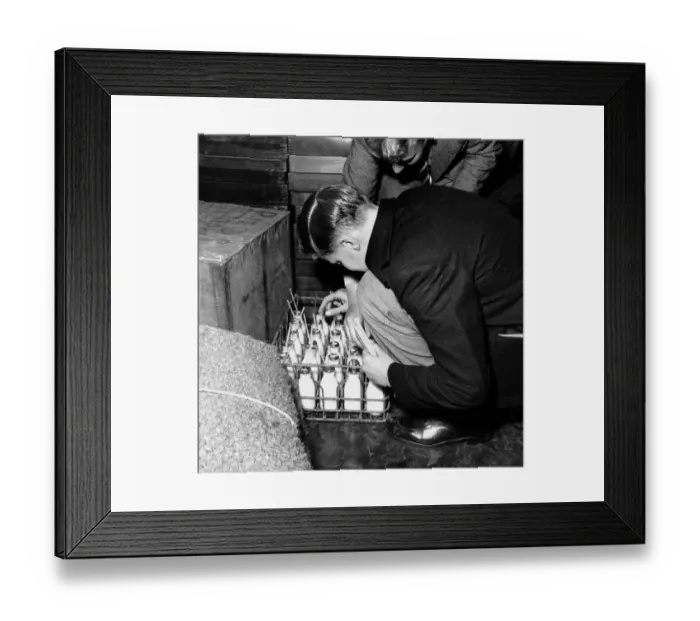 Framed Print : 1950s - First Day at School Framed Print : 1950s - First Day at School