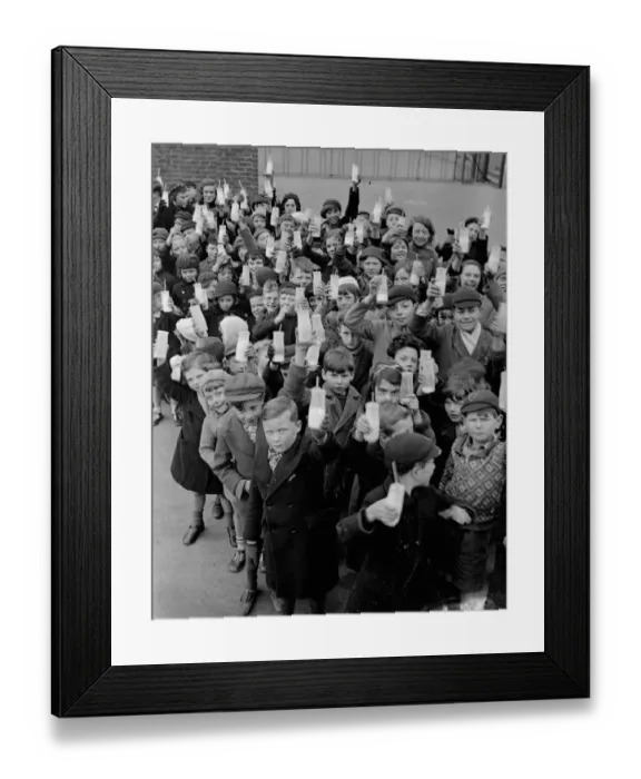 Framed Print : One lesson they like. Children go to school in their holidays to drink milk Framed Print : One lesson they like. Children go to school in their holidays to drink milk