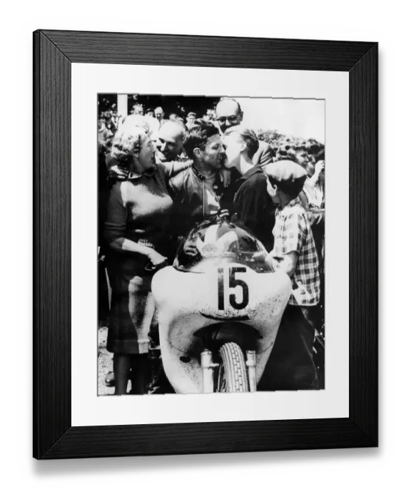 Framed Print : Phil Read : born 1 January 1939, British Grand Prix motorcycle road racer. Seen Framed Print : Phil Read : born 1 January 1939, British Grand Prix motorcycle road racer. Seen