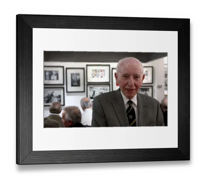 Framed Print : JOHN SURTEES OBE AT TOPFOTO GALLERY Edenbridge 27 May 2010 Framed Print : JOHN SURTEES OBE AT TOPFOTO GALLERY Edenbridge 27 May 2010