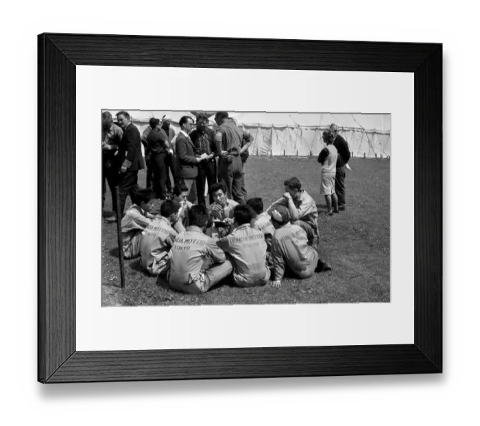Framed Print : Isle of Man: It looks like a secret meeting is staged on the Isle fo Man yesterday Framed Print : Isle of Man: It looks like a secret meeting is staged on the Isle fo Man yesterday