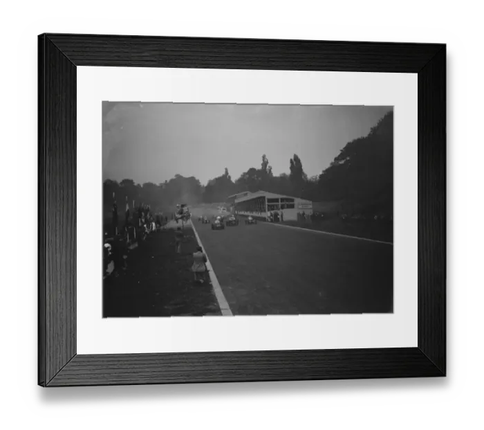 Framed Print : Start of the Road Racing Clubs race at Crystal Palace. 1937 Framed Print : Start of the Road Racing Clubs race at Crystal Palace. 1937