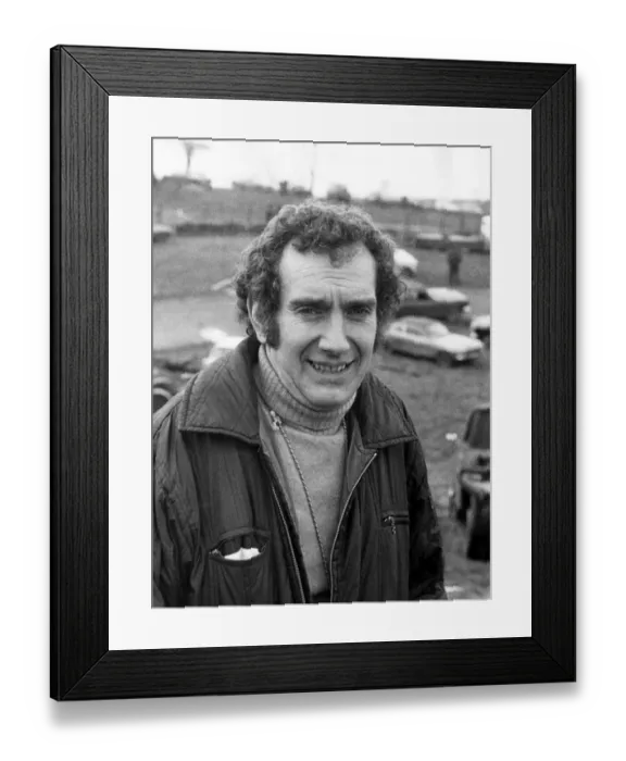 Framed Print : John Sprinzel - rally car driver synonymous with Sprites