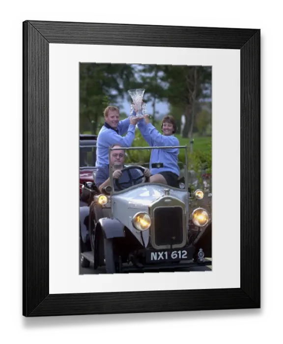 Framed Print : INTERNATIONAL PAIRS WINNERS2 Jackie Brown and John Munroe from Whitemoss Golf Club Framed Print : INTERNATIONAL PAIRS WINNERS2 Jackie Brown and John Munroe from Whitemoss Golf Club