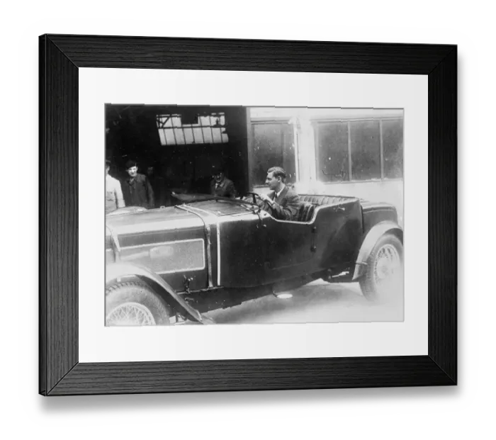 Framed Print : Prince Nicholas definately to race at Le Mans. Co driver with Whitney Straight Framed Print : Prince Nicholas definately to race at Le Mans. Co driver with Whitney Straight
