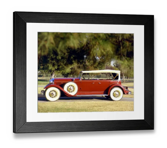 Framed Print : Powered by a 6. 3 V8 engine, the low-slung and rakish Lincoln Sport Phaeton dates Framed Print : Powered by a 6. 3 V8 engine, the low-slung and rakish Lincoln Sport Phaeton dates