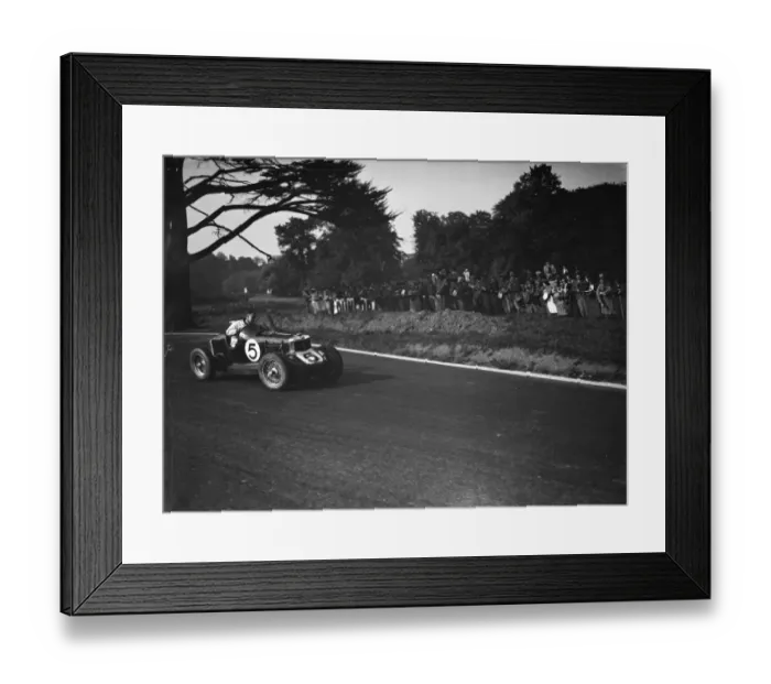Framed Print : H L Brooke in his MG compete during the Crystal Palace road race. 1938 Framed Print : H L Brooke in his MG compete during the Crystal Palace road race. 1938