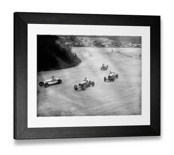 Framed Print : British mountain handicap at Brooklands. The Brooklands Automobile racing club s Framed Print : British mountain handicap at Brooklands. The Brooklands Automobile racing club s