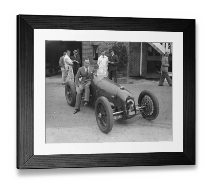 Framed Print : Smaller driver has smallest car for season fast race. Famous racing drivers, including Framed Print : Smaller driver has smallest car for season fast race. Famous racing drivers, including