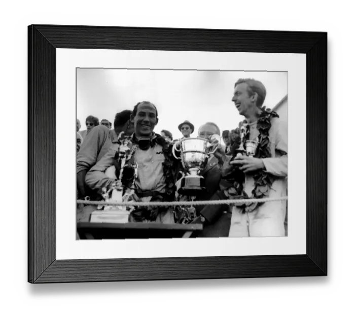 Framed Print : A number of famous drivers - including STIRLING MOSS took part in the tourist trophy Framed Print : A number of famous drivers - including STIRLING MOSS took part in the tourist trophy